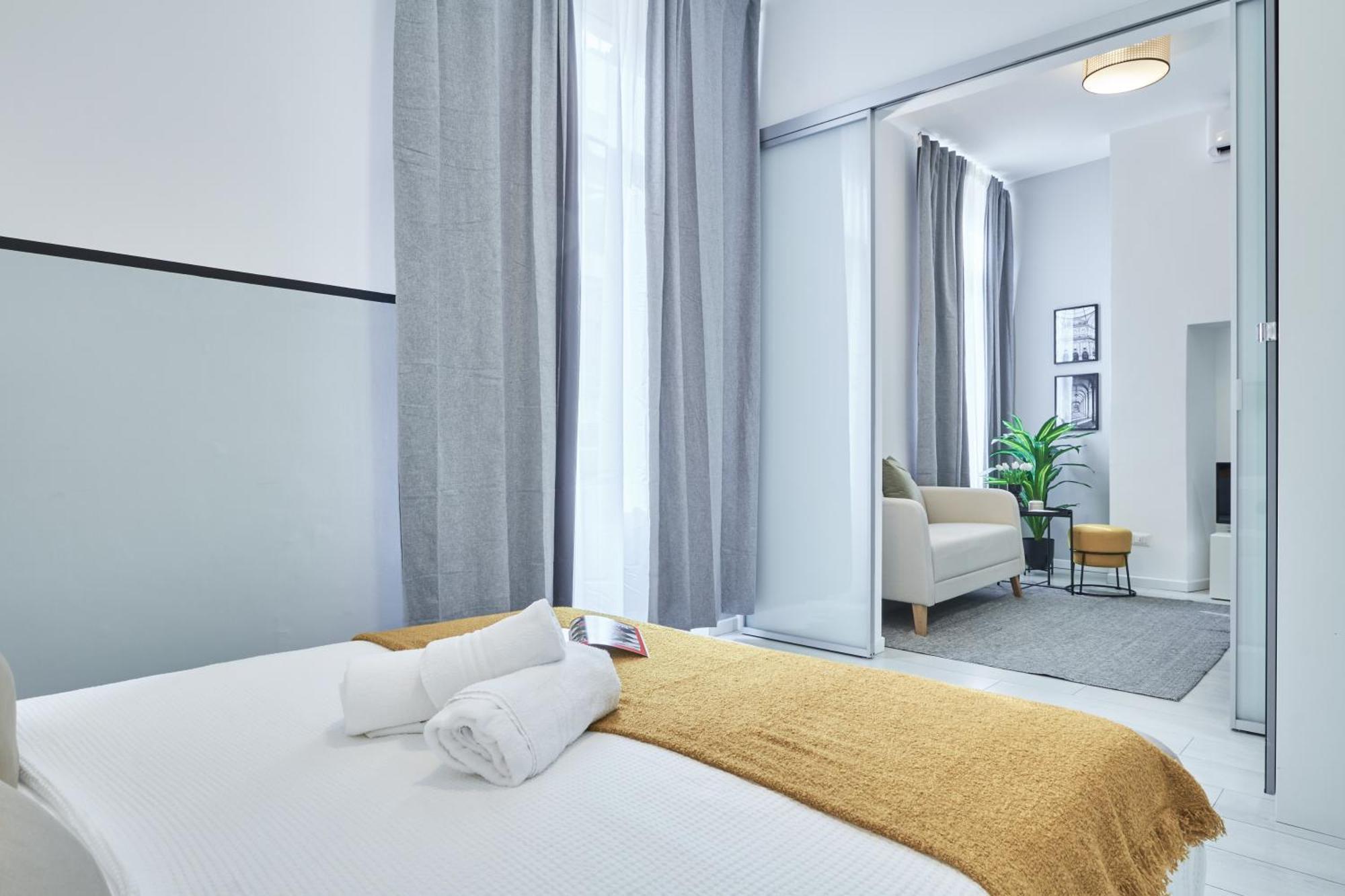 Elegante Appartamento Minimal Dai Tocchi Botanici Milánó Kültér fotó