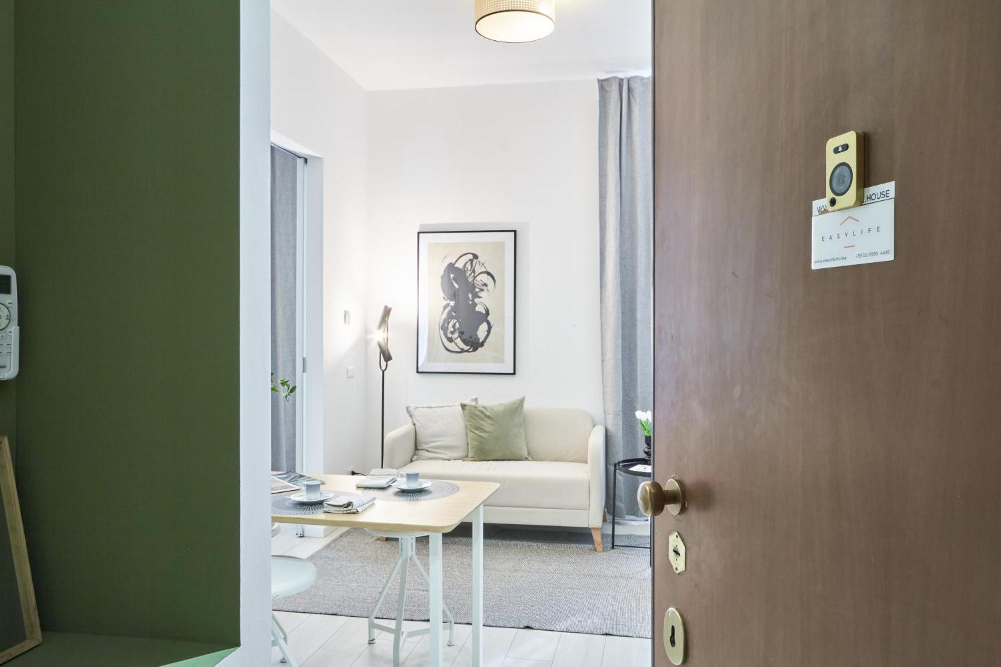 Elegante Appartamento Minimal Dai Tocchi Botanici Milánó Kültér fotó