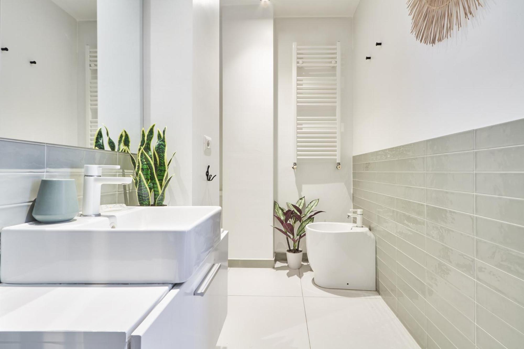 Elegante Appartamento Minimal Dai Tocchi Botanici Milánó Kültér fotó